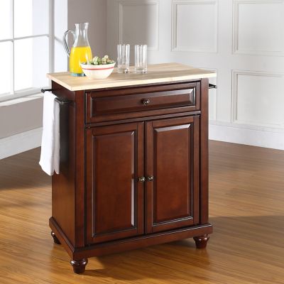 Crosley Cambridge Wood-Top Portable Kitchen Island