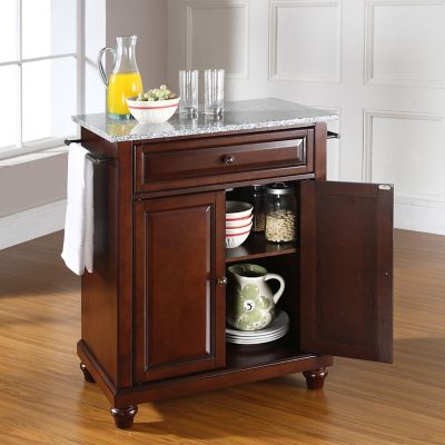 Crosley Cambridge Granite-Top Portable Kitchen Island/Cart