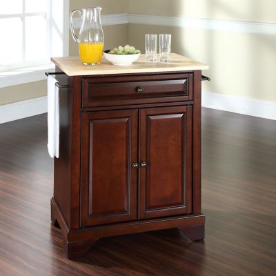 Crosley Lafayette Wood-Top Portable Kitchen Island