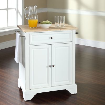 Crosley Lafayette Wood-Top Portable Kitchen Island