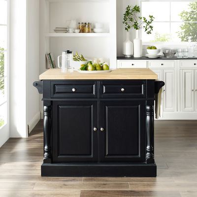 Image showing  3-Tier Oxford Butcher Block Kitchen Island