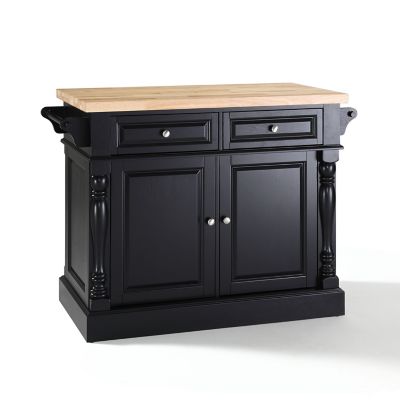 Image showing  3-Tier Oxford Butcher Block Kitchen Island