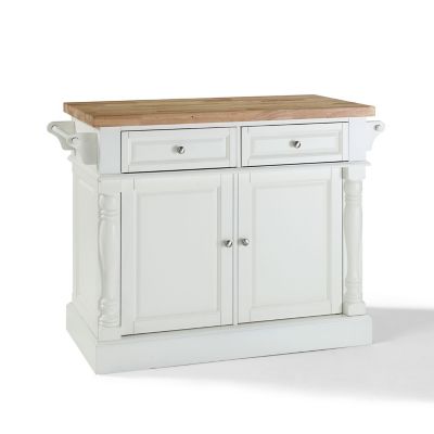 Image showing  3-Tier Oxford Butcher Block Kitchen Island