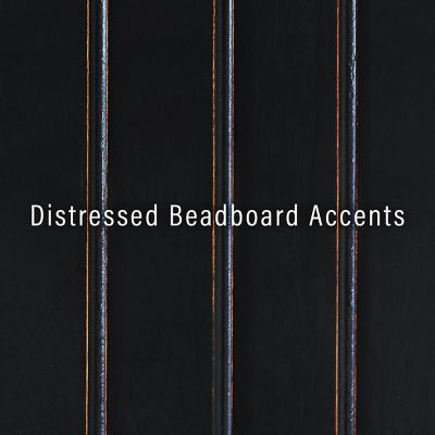 Image showing 6 th Crosley 72 in. Seaside Kitchen Pantry, CF3103-BK