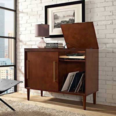 Image showing  Everett Media Console, Mahogany