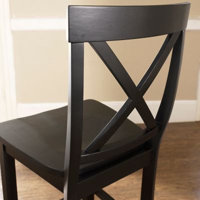 Image showing  X-Back Bar Stools, 30 in., 2-Pack