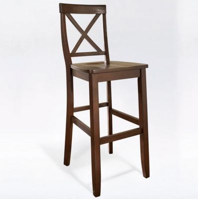 Image showing  X-Back Bar Stools, 30 in., 2-Pack