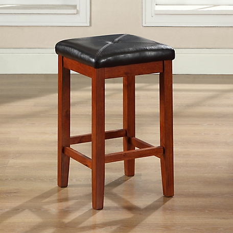 Crosley 24 in. Upholstered Square Seat Bar Stools, 2 pc.