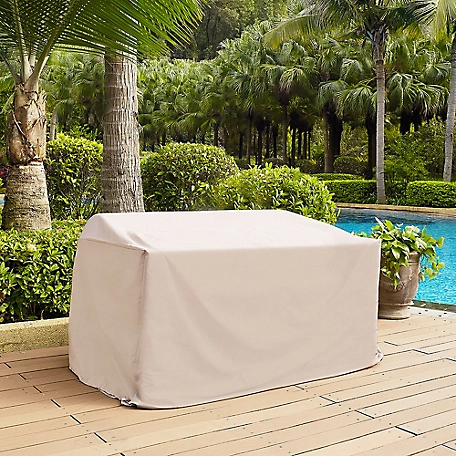 Crosley Outdoor Loveseat Furniture Cover, Brown