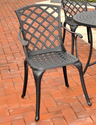 Crosley Sedona Cast Aluminum High Back Patio Armchairs 2 Pack at Tractor Supply Co