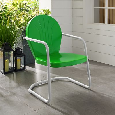 Crosley Griffith Metal Chair, Green