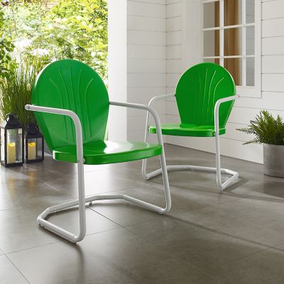 Image showing  Griffith Metal Patio Chair, Green