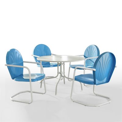Image showing  5 pc. Griffith Metal Dining Set, 40 in.