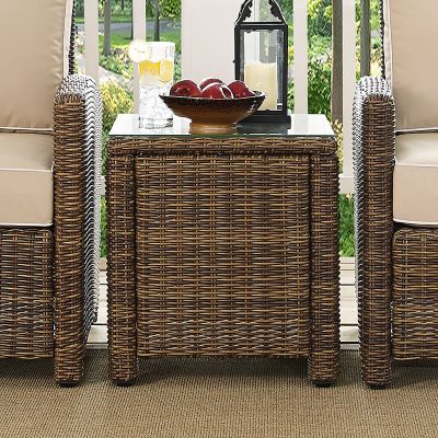 Image showing  Bradenton Wicker Patio Side Table