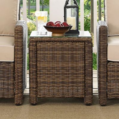 Image showing  Bradenton Wicker Patio Side Table