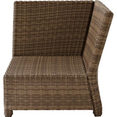 Image showing  Bradenton Wicker Corner Chair, Red