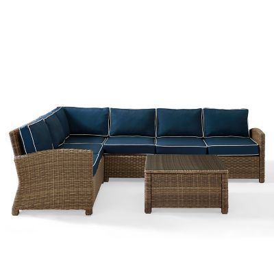 Image showing  5 pc. Bradenton Wicker Seating Set