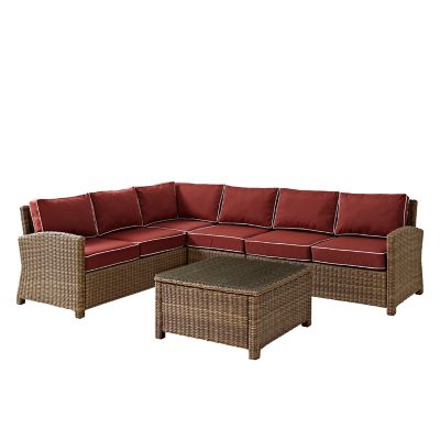 Image showing  5 pc. Bradenton Wicker Seating Set