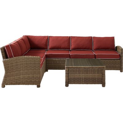 Image showing  5 pc. Bradenton Wicker Seating Set
