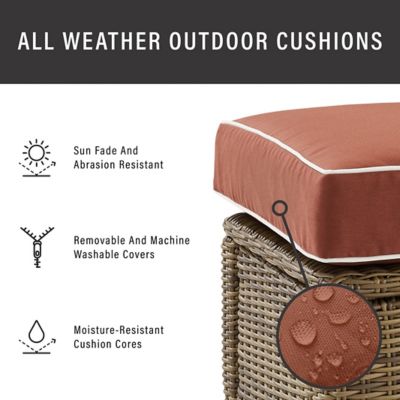 Image showing  4 pc. Bradenton Wicker Seating Set, KO70024WB-NV