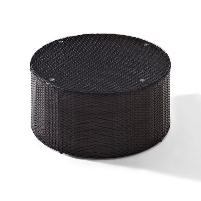 Image showing  Catalina Wicker Round Patio Coffee Table