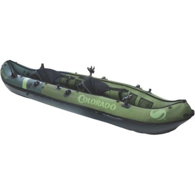 Sun Dolphin 1-Person Boss 12 ft. SS Fishing Kayak Grass at Tractor Supply  Co.