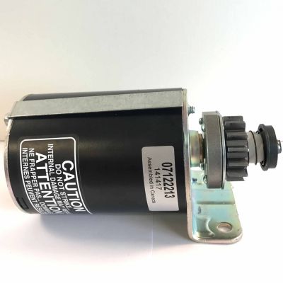 Image showing  12V Briggs Lawn Mower Starter for 14T Steel Gear Lawn and Garden Toro Models