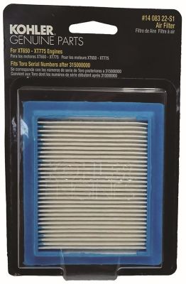 Kohler Lawn Mower Air Filter for XT Series, 14 083 22-S1