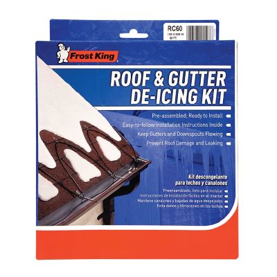 Frost King Automatic Electric Roof Cable Kit, 60 ft., 120V