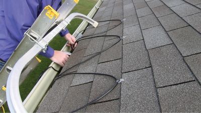Image showing  60 ft. Automatic Electric Roof Cable Kit, 120V