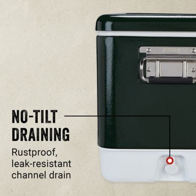 Image showing  54 qt. Steel Belted Cooler, Green