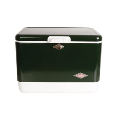 Image showing 6 th Coleman 54 qt. Steel Belted Cooler, Green