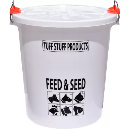 Tuff Stuff 12 gal Food and seed storage with locking lid Storage Containers & Feed Scoops