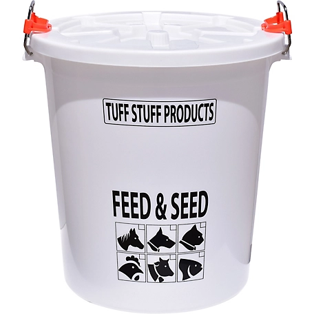 Tuff Stuff 17 gal. Feed and Seed Storage with Locking Lid