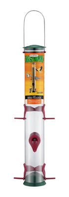 Image showing  1.2 lb. Plastic Tube Bird Feeder