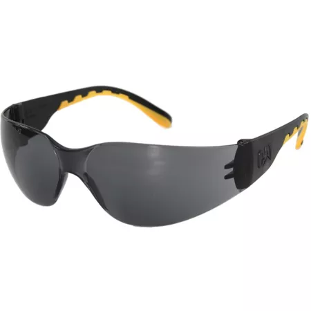 Caterpillar Track Safety Glasses Black Frame Clear Lens Safety Glasses