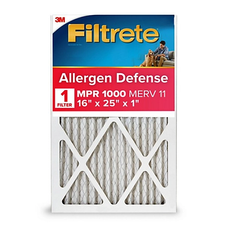 3M Filtrete 1000 Microallergen Filter 16X25