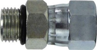 Image showing  1/2 in. Female JIC Swivel x 1/2 in. Male Boss O-Ring Fitting