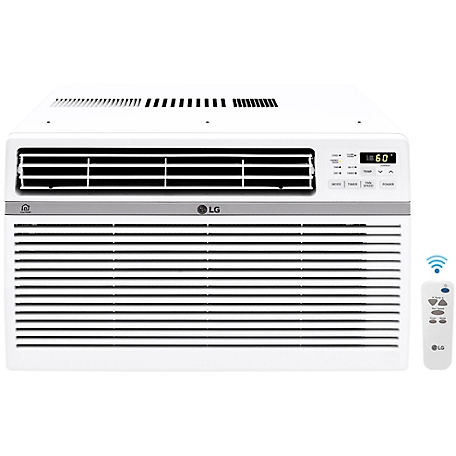 LG 12,000 BTU 115V Window-Mounted Air Conditioner with Wi-Fi Control