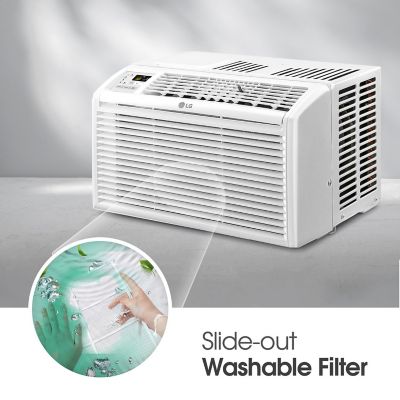 Image showing  6,000 BTU 115V Window Air Conditioner with Remote Control