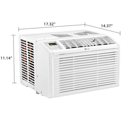 Image showing 6 th LG 6,000 BTU 115V Window Air Conditioner with Remote Control