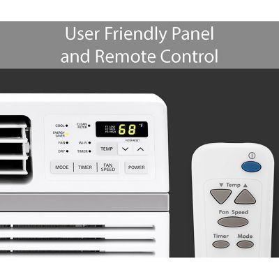 Image showing 5 th LG 115V Window Air Conditioner with Wi-Fi Control, 340 sq. ft., 8,000 BTU