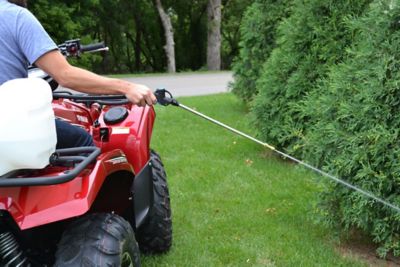 Image showing  18 in. Deluxe Ergonomic Adjustable Spray Gun, 3/8 in., 250 PSI