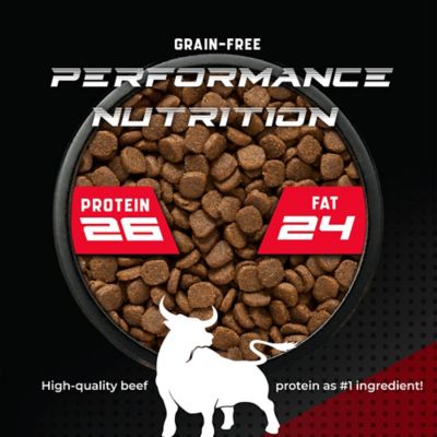 Image showing  CanineX Adult Performance Grain-Free Beef Recipe Dry Dog Food, 40 lb. Bag