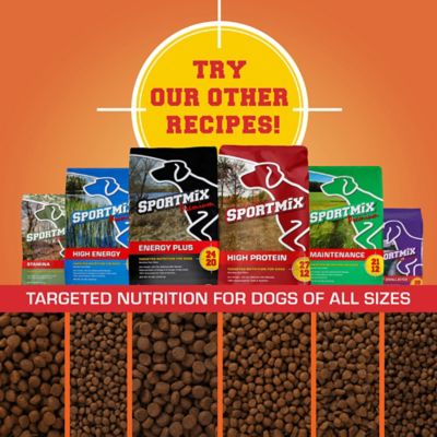 Image showing 7 th Sportmix Adult 21/8 Performance Formula Bite Size Meat Meal Recipe Dry Dog Food