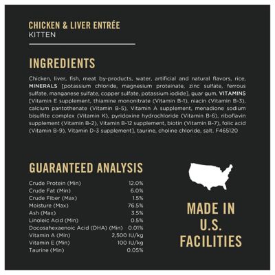 Image showing 5 th Purina Pro Plan Kitten High-Protein Development Kitten Favorites Wet Cat Food Variety pk., 3 oz.,12 Cans