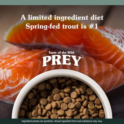Image showing 3 th Taste of the Wild PREY Adult Grain-Free Limited Ingredient Trout Recipe Dry Dog Food