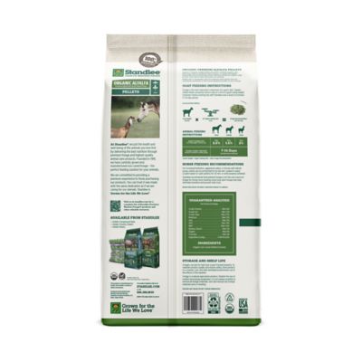 Image showing  Premium Western Forage Organic Alfalfa Hay Pellets Horse and Goat Feed, 40 lb.
