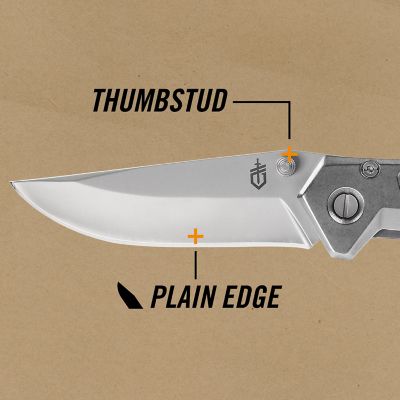 Image showing  2.8 in. Airlift Folding Knife, Silver