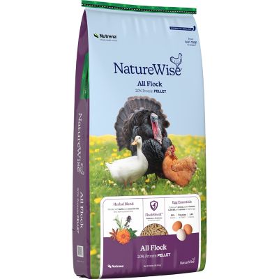 Image showing  All Flock Pelleted Poultry Feed, 40 lb. Bag